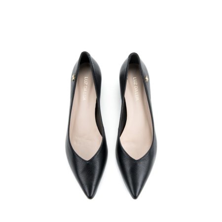 Ženske plitke cipele Luz-da-lua-68906800 crne na štiklu - Kupite odmah na Creator.rs -